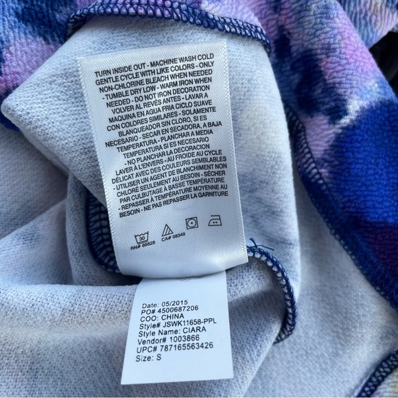 Jessica Simpson Ciara Dress in Purple Lilypad Size S (NWT) - Picture 12 of 12